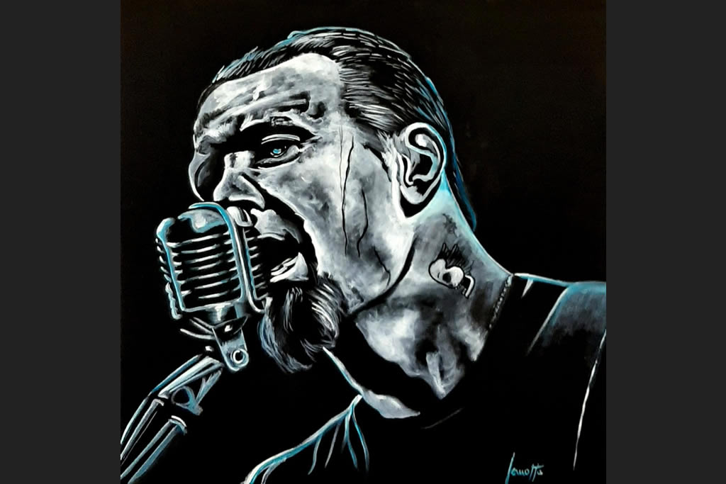 Quadro James Hetfield